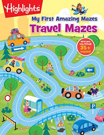 Travel Mazes: Highlights Hidden Pictures - Highlights [KSIĄŻKA]