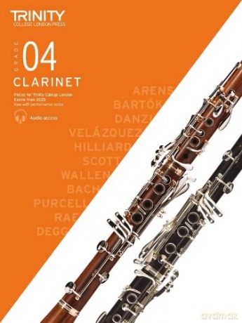 Trinity College London Clarinet Exam Pieces from 2023: Grade 4 - Trinity College London [KSIĄŻKA]