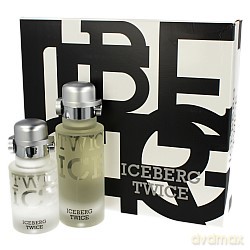 Iceberg Twice pour Homme Zestaw dla Mężczyzny - Woda Toaletowa 125ml spray + Woda po Goleniu 75ml spray [PERFUMY]