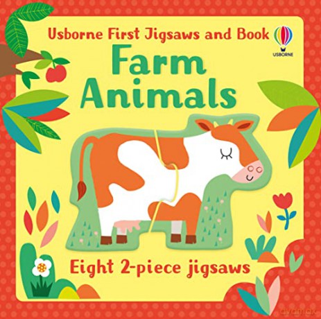 Usborne First Jigsaws: Farm: 1 - Matthew Oldham [KSIĄŻKA]