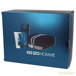 Kenzo pour Homme Zestaw - woda toaletowa 100ml spray + balsam po goleniu 50ml + kosmetyczka (94784) [PERFUMY]