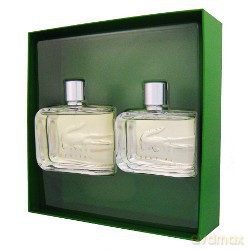 Lacoste Essential Zestaw - woda toaletowa 125ml spray + woda po goleniu 75ml (40426) [PERFUMY]