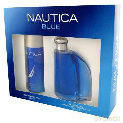 Nautica Blue Zestaw - woda toaletowa 100ml spray + dezodorant 150ml spray (51226) [PERFUMY]