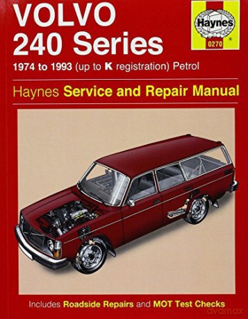Volvo 240 Series Petrol - Haynes [KSIĄŻKA]