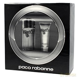 Paco Rabanne Black XS Zestaw - woda toaletowa 100ml spray + żel pod prysznic 100ml (51231) [PERFUMY]