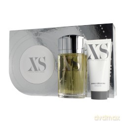 Paco Rabanne XS pour Homme Zestaw - woda toaletowa 100ml spray + żel pod prysznic 100ml (51257) [PERFUMY]