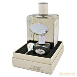 Prada Milano Infusion d Homme Zestaw - woda toaletowa 400ml bez sprayu + flakon 30ml bez sprayu + lejek (71692) [PERFUMY]