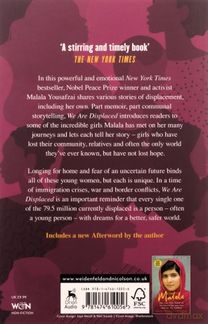 We Are Displaced: My Journey and Stories from Refugee Girls Around the World - From Nobel Peace Prize Winner Malala Yousafzai - Malala Yousafzai [KSIĄŻKA]