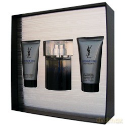 Yves Saint Laurent L Homme Libre Zestaw - woda toaletowa 100ml spray + żel pod prysznic 50ml + żel po goleniu 50ml (20030/26201) [PERFUMY]