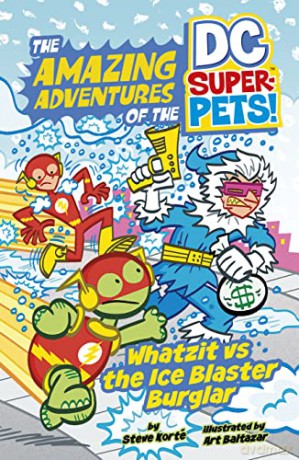 Whatzit vs the Ice Blaster Burglar - Steve Korté [KSIĄŻKA]