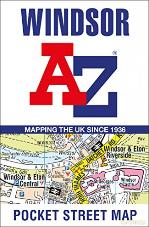 Windsor A-Z Pocket Street Map - A-Z Maps [KSIĄŻKA]