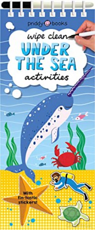 Wipe Clean Activities: With Fin-tastic Stickers! - Roger Priddy [KSIĄŻKA]