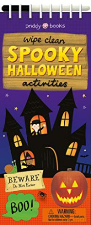 Wipe Clean Spooky Halloween Activities - Roger Priddy [KSIĄŻKA]