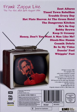 Frank Zappa: Does Humour Exist In Music [DVD]