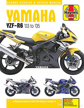 Yamaha YZF-R6 Haynes Repair Manual - Haynes [KSIĄŻKA]