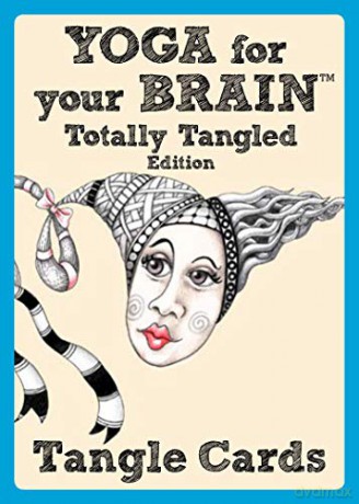 Yoga for Your Brain Totally Tangled Edition: Tangle Cards - Sandy Bartholomew [KSIĄŻKA]