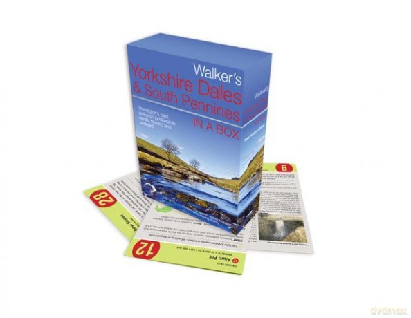 Yorkshire Dales and South Pennines Walks In a Box: The region's best walks on pocketable cards, revised and updated - Duncan Petersen [KSIĄŻKA]
