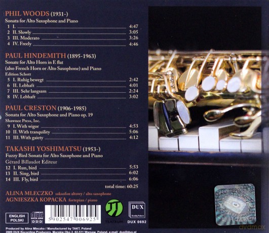 Alina Mleczko - Woods / Hindemith / Creston / Yoshimatsu [CD]