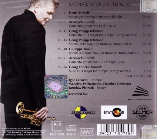 Monarca Della Tromba-Igor Cecocho [CD]