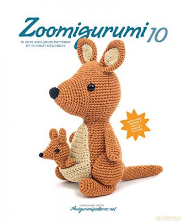 Zoomigurumi 10: 15 Cute Amigurumi Patterns by 12 Great Designers - Amigurumipatterns.net [KSIĄŻKA]