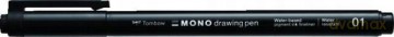 Cienkopis Mono drawing pen czarny 01 0.25mm (4 szt)