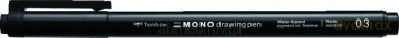 Cienkopis Mono drawing pen czarny 03 0.35mm (4 szt)