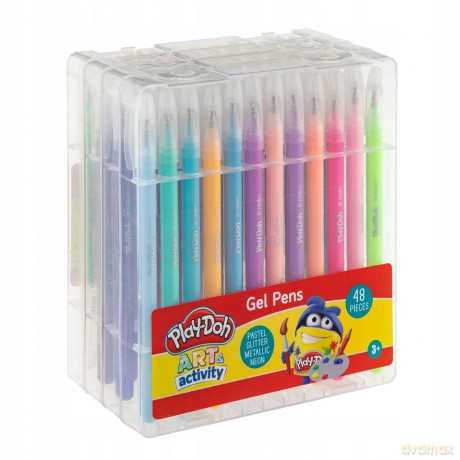 Długopisy żelowe 48 kolory Play-Doh