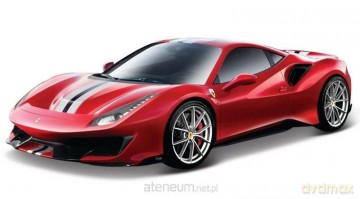 Ferrari 488 Pista red 1:24