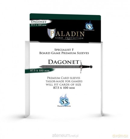 Koszulki na karty Paladin - Dagonet (87,5x100mm) [GRA]