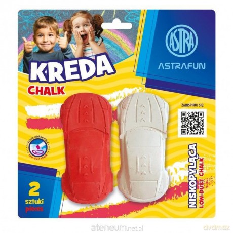 Kreda Samochody Fun 2 szt