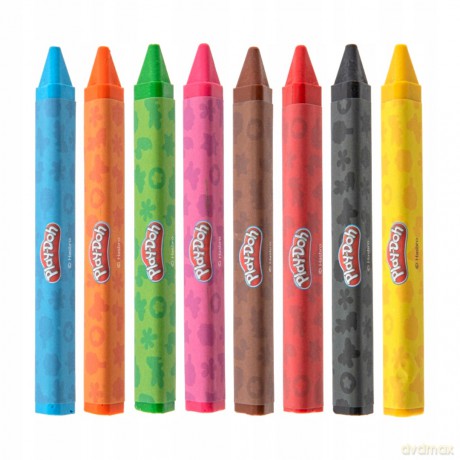 Kredki Jumbo 8 kolorów Play-Doh