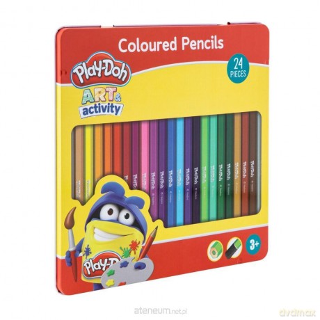 Kredki ołówkowe w puszcze 24 kolory Play-Doh
