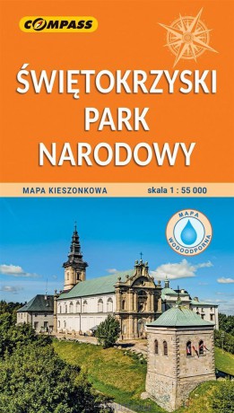 Mapa kieszonkowa - Świętokrzyski Park Narodowy laminowana