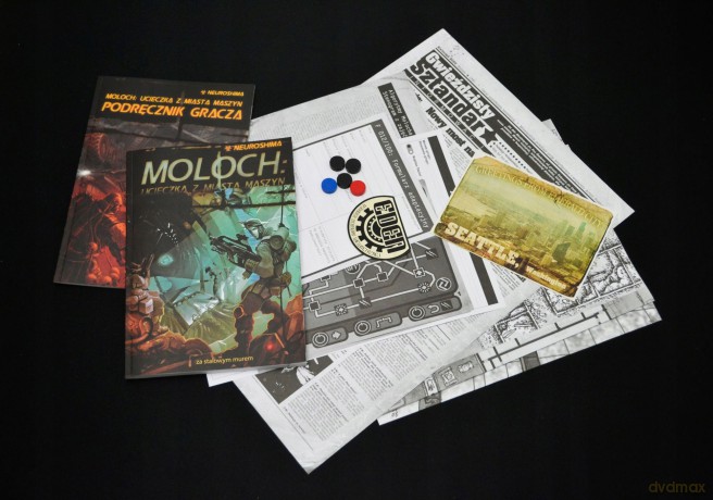 Neuroshima Moloch: Ucieczka z Miasta Maszyn [GRA PLANSZOWA]