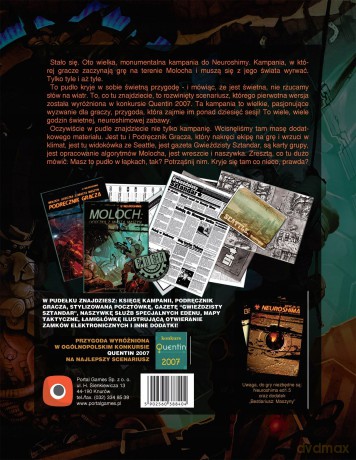 Neuroshima Moloch: Ucieczka z Miasta Maszyn [GRA PLANSZOWA]