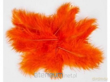 Piórka pomarańczowe 14-18 cm 10g