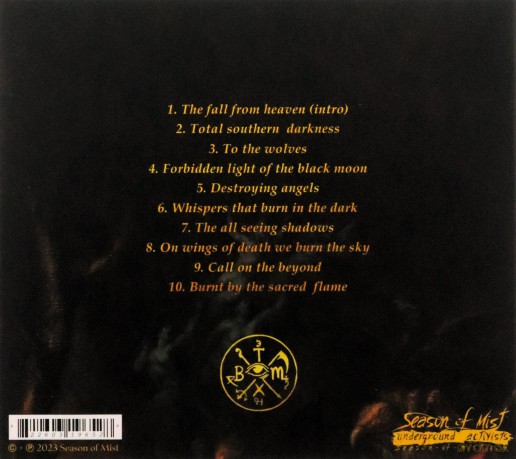 Necrofier: Burning Shadows In The Southern Night (digipack) [CD]