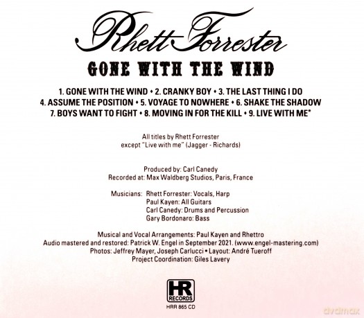 Rhett Forrester: Gone With The Wind [CD]