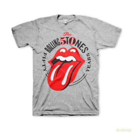 Rolling Stones: 50th Logo, Men's (XL) [T-SHIRT]