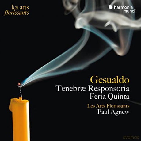 Gesualdo: Tenebrae Responsoria Feria Quinta Les Arts Florissants Agnew (digipack) [CD]
