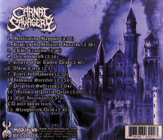 Carnal Savagery: Worm-Eaten [CD]