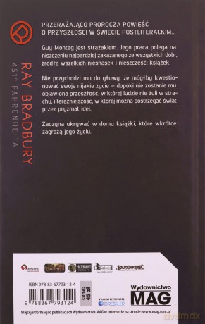 451 stopni Fahrenheita - Ray Bradbury [KSIĄŻKA]