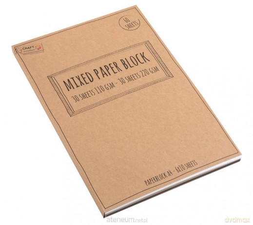 Blok papier mieszany A4/60K