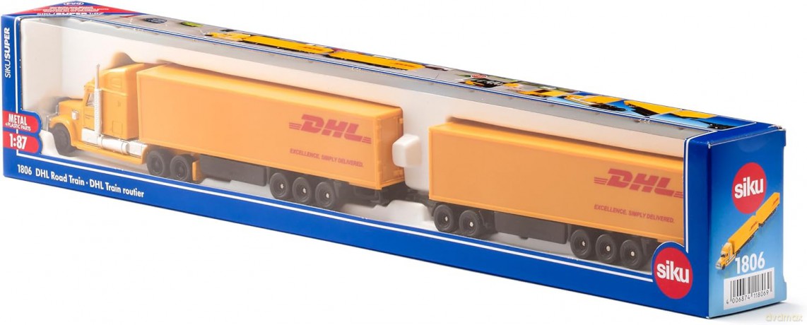 Siku Super - Tir Transportowy DHL S1806