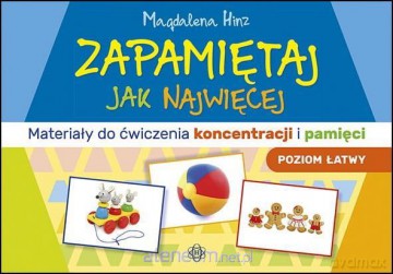 Zapamiętaj jak najwięcej. Poziom łatwy - Magdalena Hinz [KSIĄŻKA]