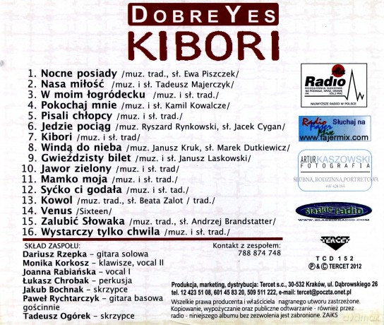 Dobre Yes: Kibori [CD]