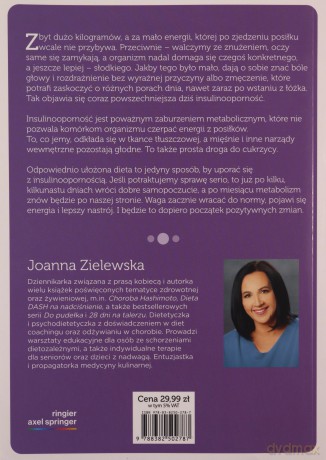Insulinooporność. 28 dni na talerzu - Joanna Zielewska [KSIĄŻKA]