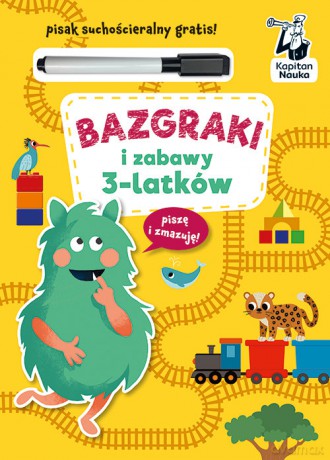 Bazgraki i zabawy 3-latków - Katarzyna Szumska [KSIĄŻKA]