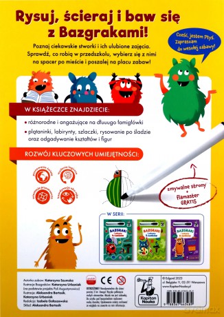 Bazgraki i zabawy 3-latków - Katarzyna Szumska [KSIĄŻKA]