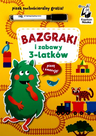 Bazgraki i zabawy 3-latków - Katarzyna Szumska [KSIĄŻKA]